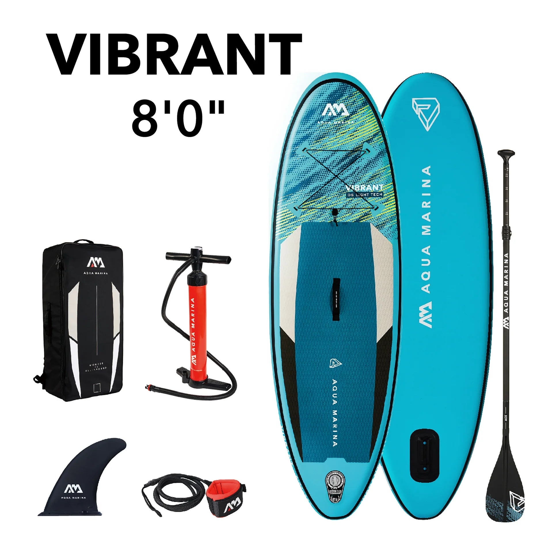 Vibrant 8' Youth Isup - Aqua Marina – Windsurf Boardshop