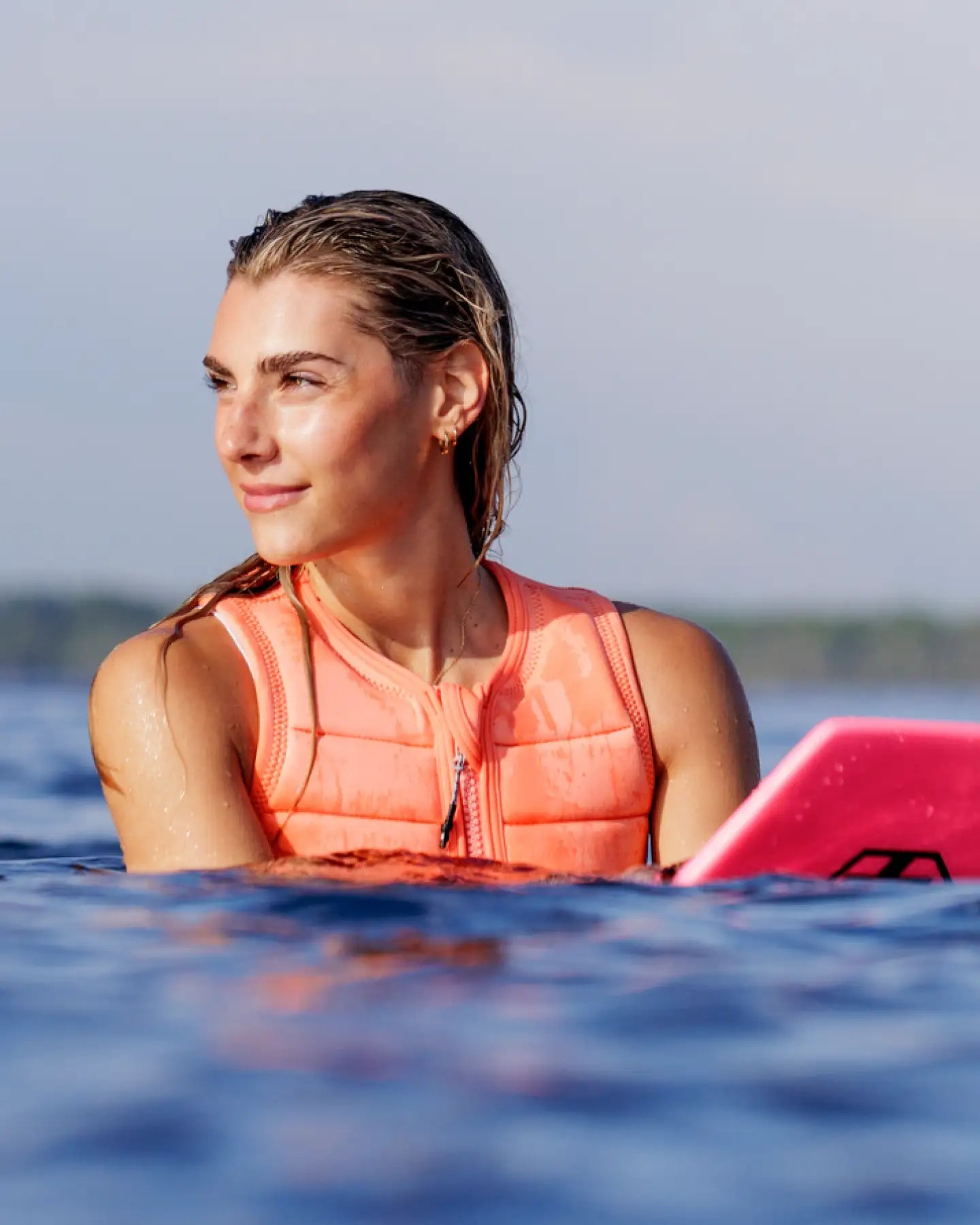 Total Womens Impact Vest in Melon - Follow - Femme – Windsurf